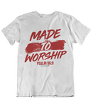 Mens t shirts Made to worship - oldprophet.com